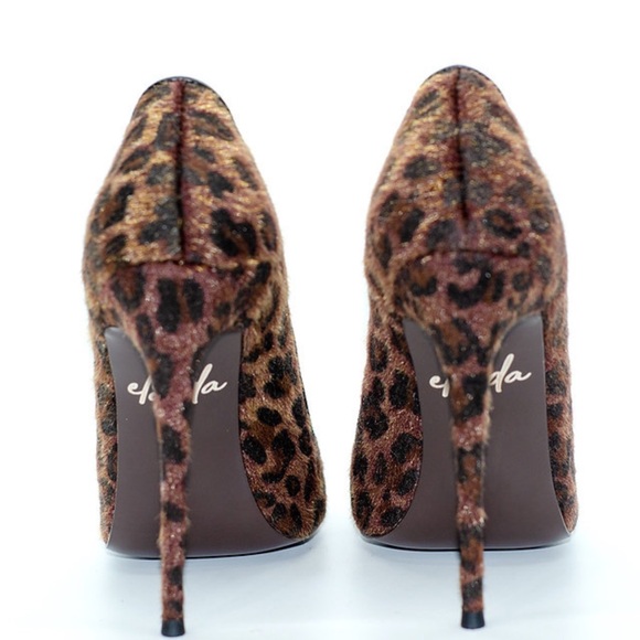 ElSada Vegan Leopard Pump (NWT) Size 7.5 - Picture 7 of 8